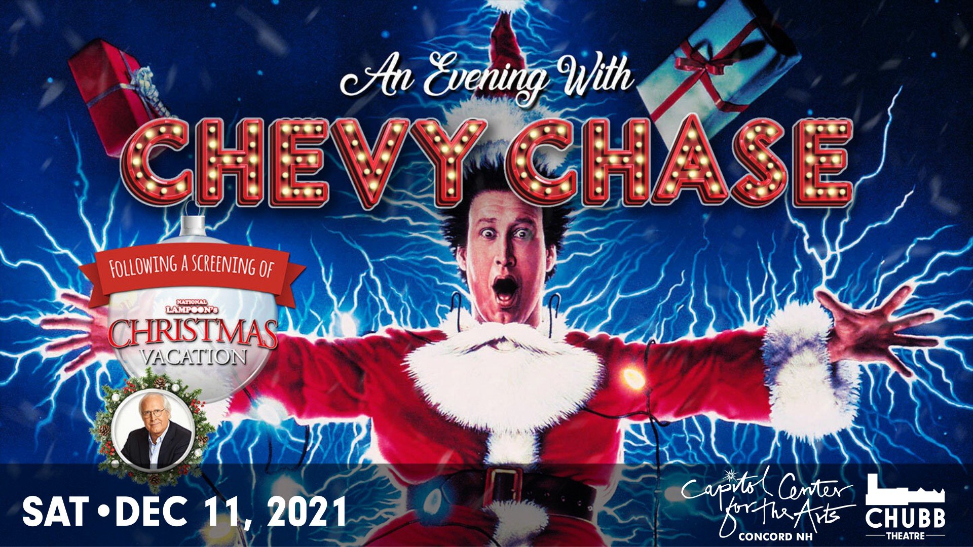 Win Tickets to See ‘An Evening With Chevy Chase’ Plus a Screening of Christmas Vacation