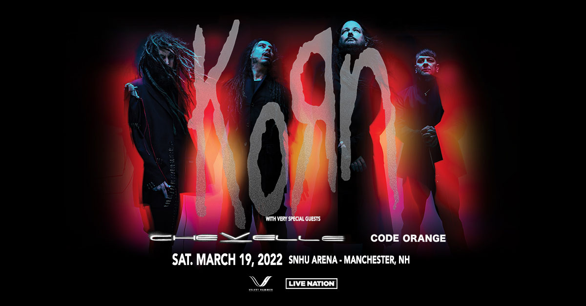 Win Tickets to See KORN at SNHU Arena!