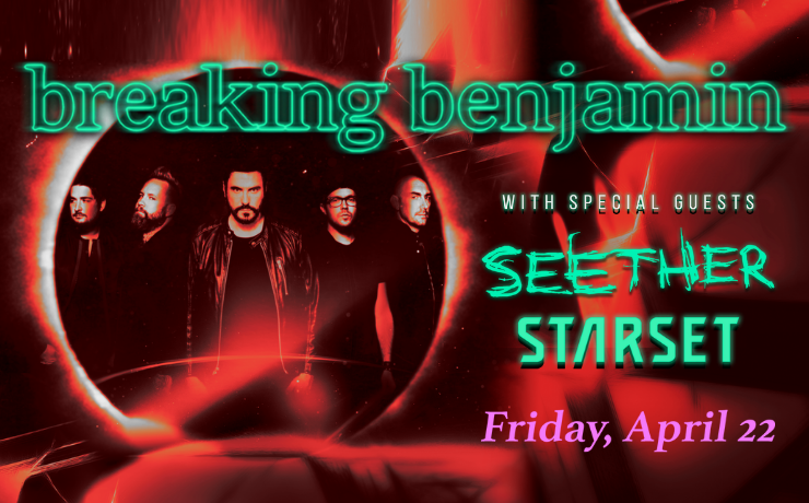 Win Tickets to See Breaking Benjamin in Manchester