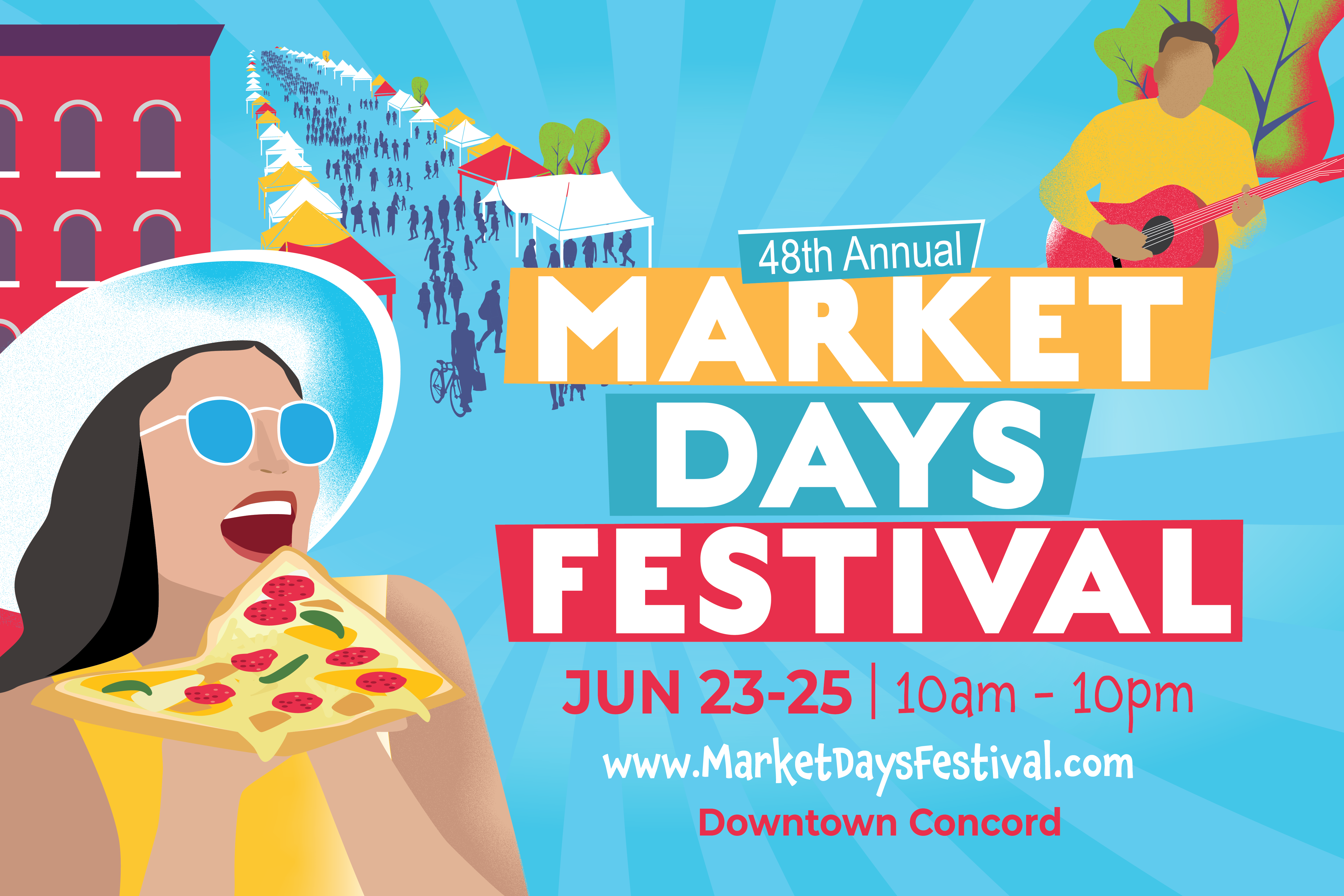 Mark Your Calendar’s For Concord’s Market Days Festival, June 23-25