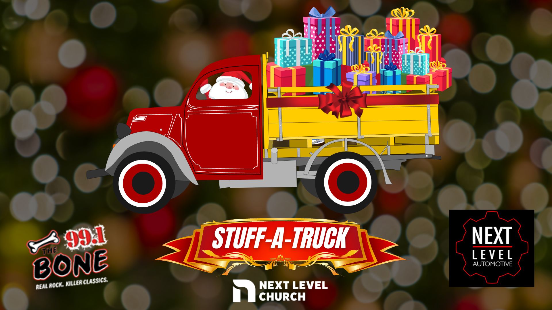 Give To The Next Level This Holiday Season At The Stuff-A-Truck