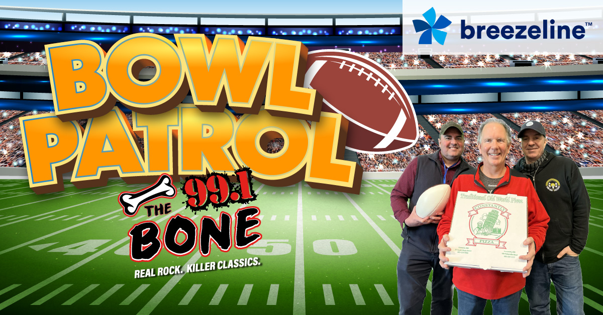 The Bone’s Bowl Patrol: We’re Delivering Free Pizza And SmartTVs to Unsuspecting Listeners