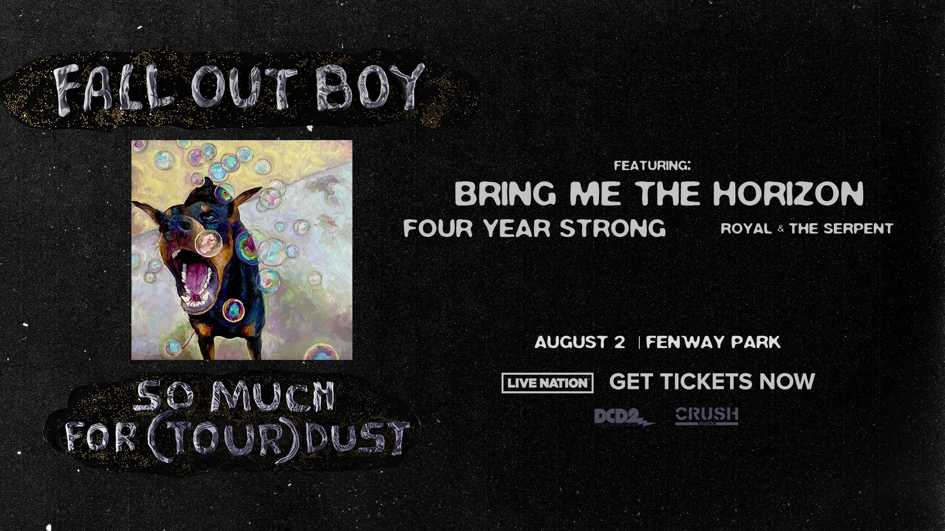 Win Fall Out Boy Tickets At Fenway