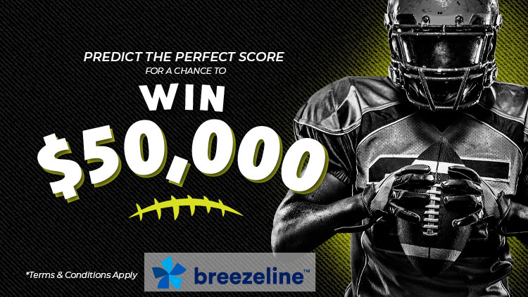 Big Game Score Contest! Make Your Prediction For a Chance to Win $50k