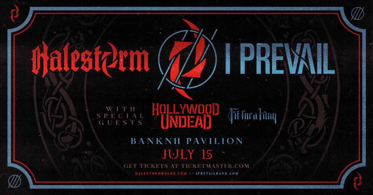 Win Tickets to Halestorm & I Prevail at BankNH Pavilion!