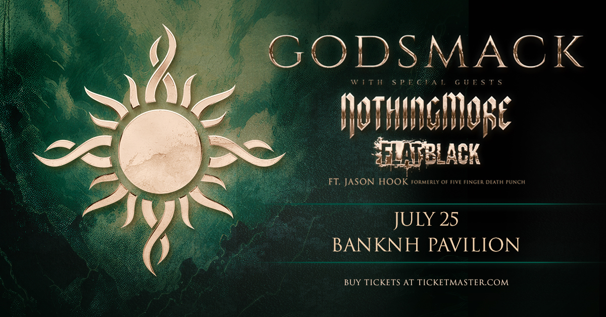 Win Tickets To Godsmack At BankNH Pavilion!