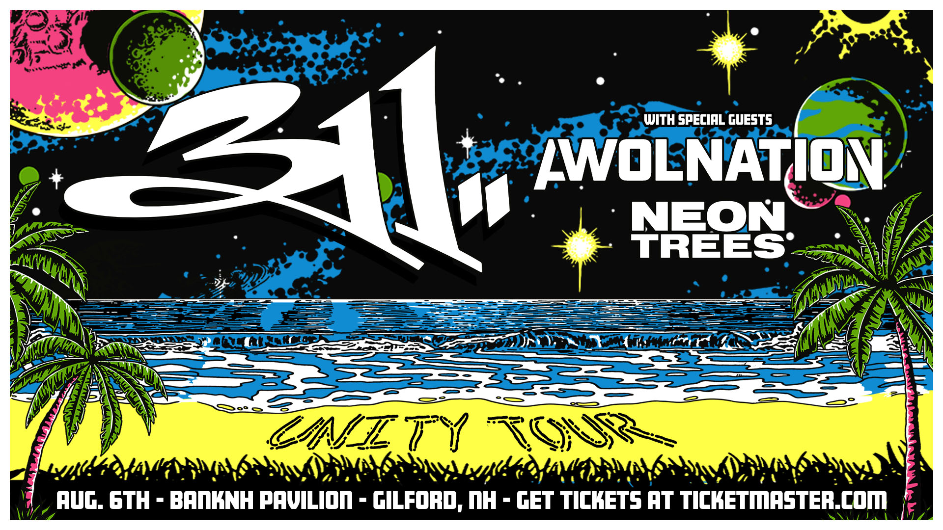 Win Tickets To 311 at the BankNH Pavilion!
