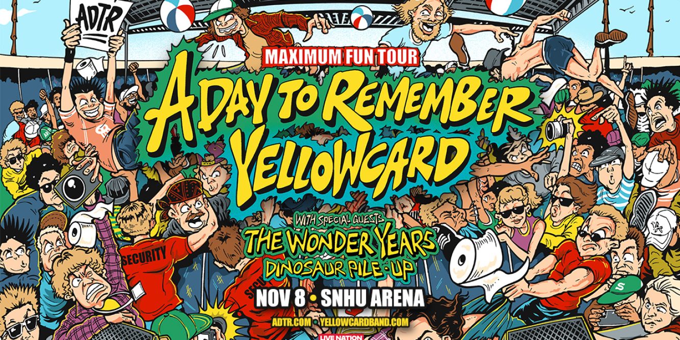Win Tickets to see A Day to Remember & Yellowcard at SNHU Arena!