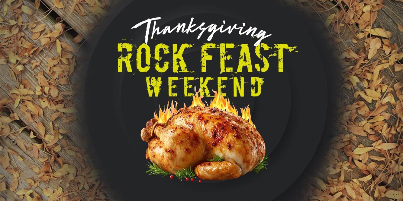 Enjoy Thanksgiving with The Bone’s Thanksgiving Rock Feast!