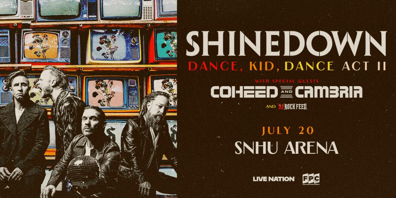 Win Tickets to See Shinedown at SNHU Arena!
