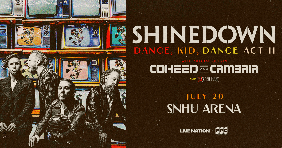 Win Tickets to See Shinedown at SNHU Arena!