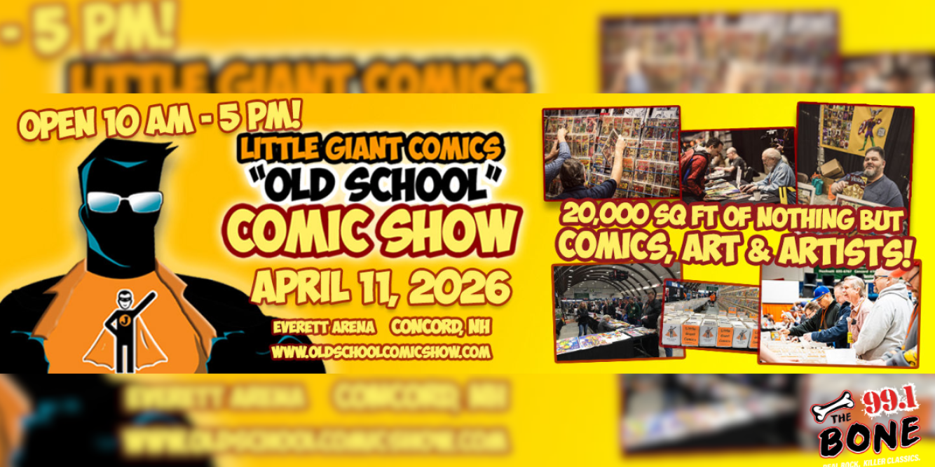 Score Tickets to the Old School Comic Show!