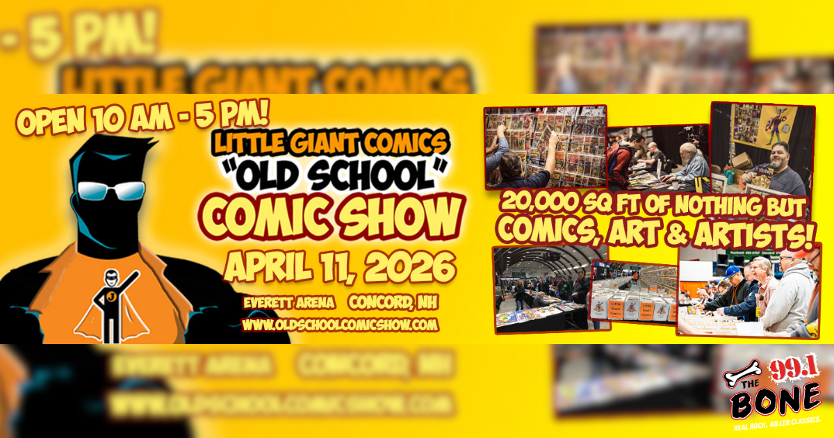 Score Tickets to the Old School Comic Show!