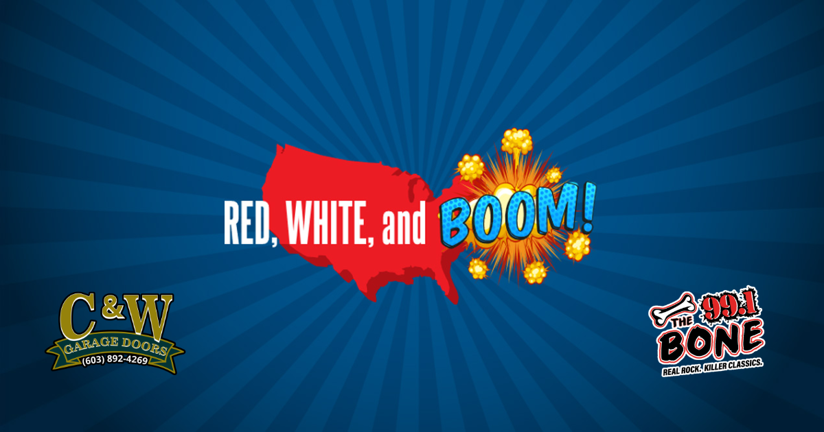 Listen to 99.1 The Bone’s Red, White & Boom Weekend!